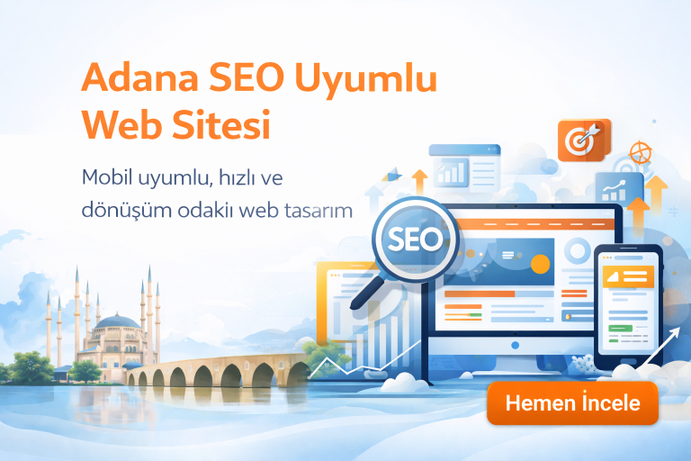 Adana SEO Uyumlu Web Sitesi